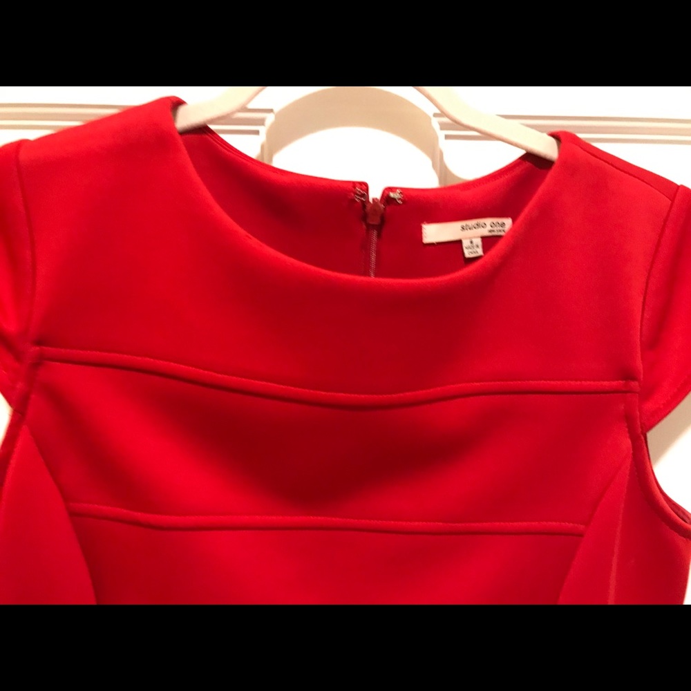 Red dress